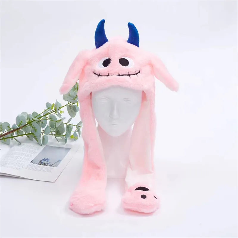 Chapeau Lapin avec Oreilles Mobiles pour Enfants et Adultes 30