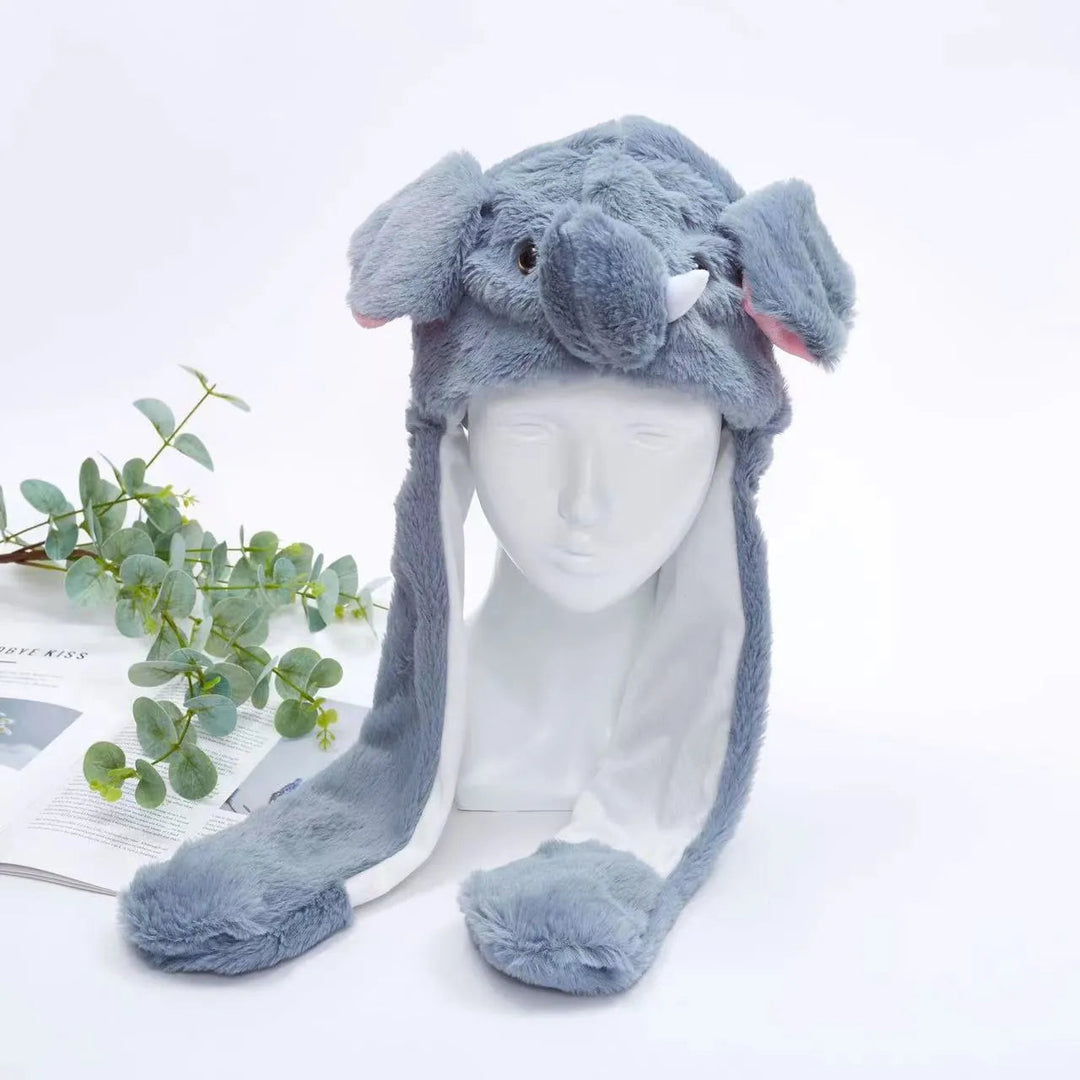 Chapeau Lapin avec Oreilles Mobiles pour Enfants et Adultes 33