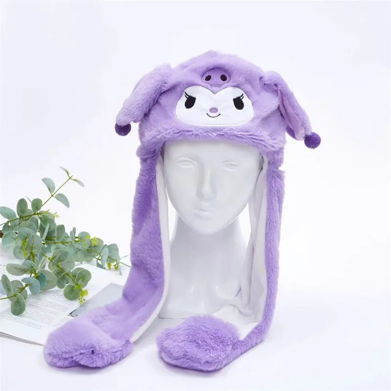 Chapeau Lapin avec Oreilles Mobiles pour Enfants et Adultes 35
