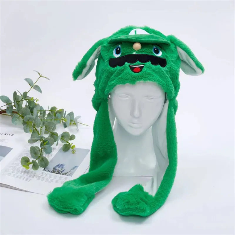 Chapeau Lapin avec Oreilles Mobiles pour Enfants et Adultes 36