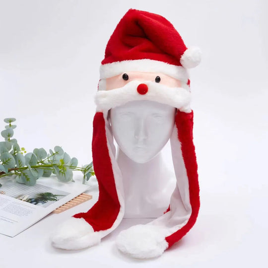 Chapeau Lapin avec Oreilles Mobiles pour Enfants et Adultes 42
