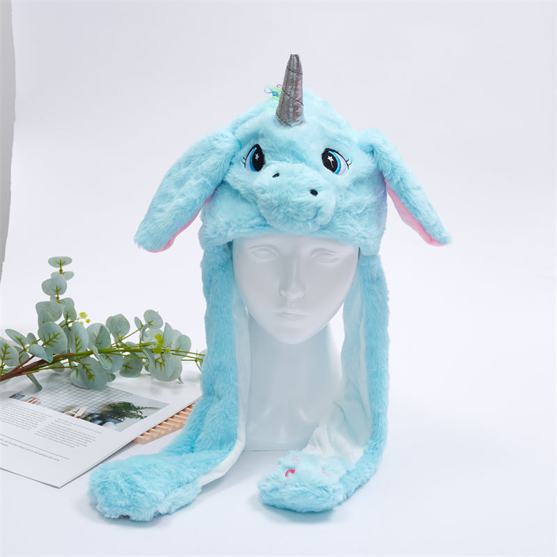 Chapeau Lapin avec Oreilles Mobiles pour Enfants et Adultes 51