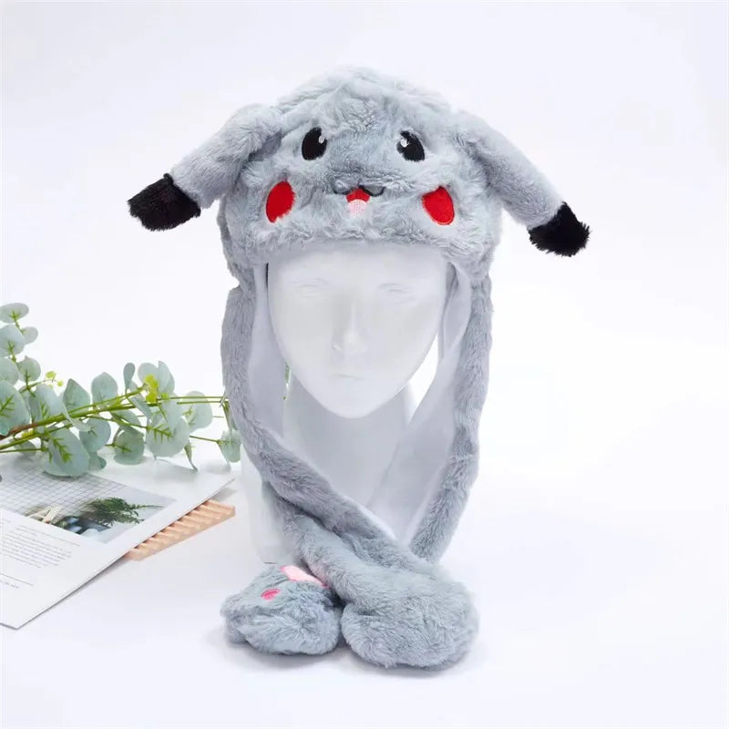 Chapeau Lapin avec Oreilles Mobiles pour Enfants et Adultes 54