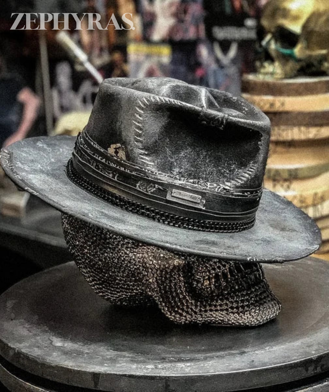 Chapeau d'Automne Tête de Mort Artisan 7