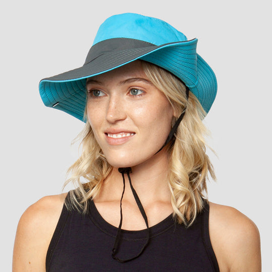 Chapeau de soleil pliable pour femme avec protection UV 7