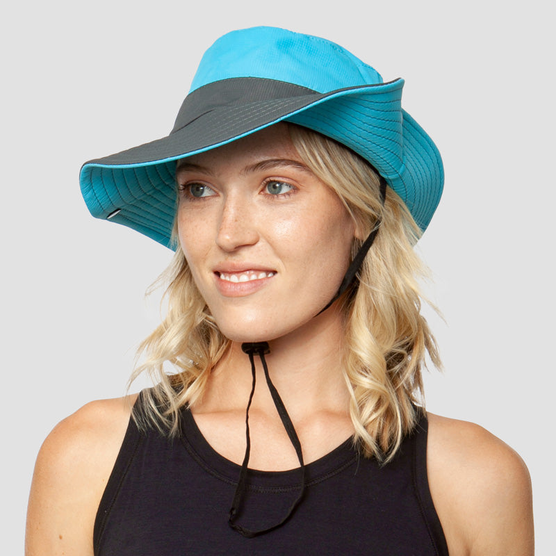 Chapeau de soleil pliable pour femmes avec ouverture queue de cheval 10