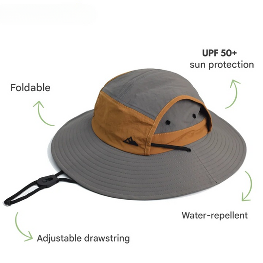 Chapeau de soleil pliable pour hommes et femmes 7