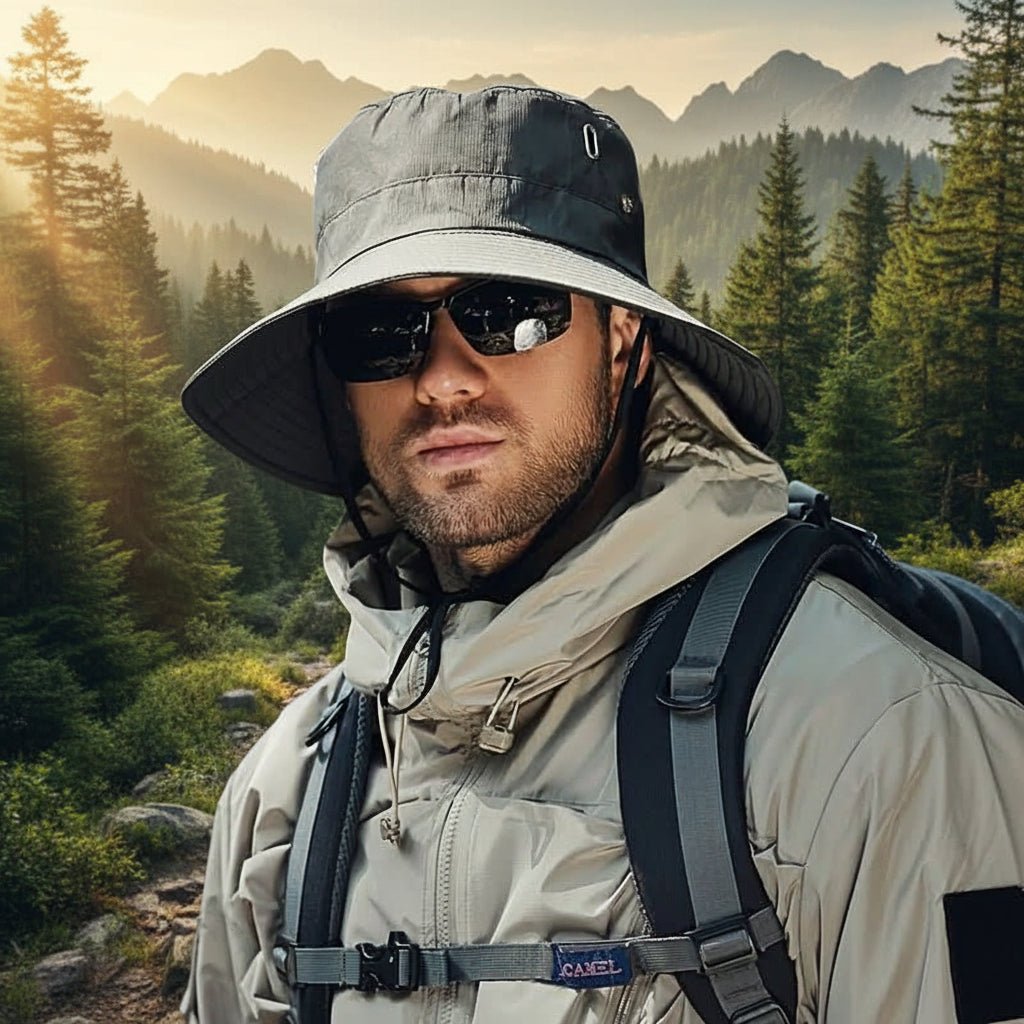 Chapeau de soleil pour hommes et femmes avec large bord 1