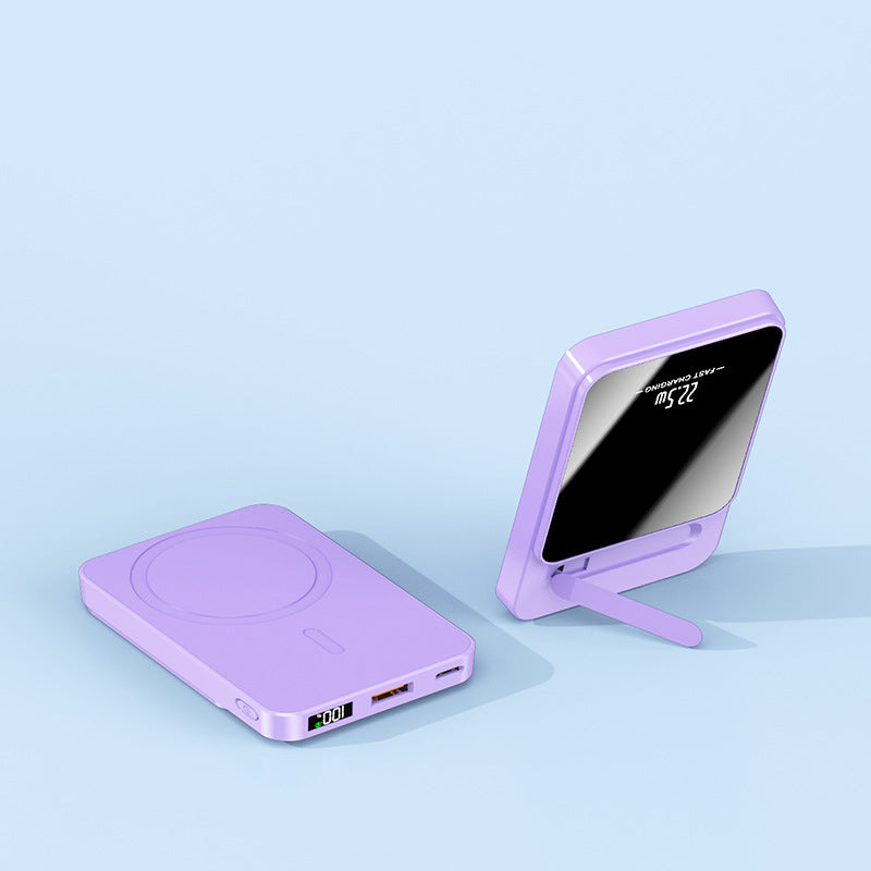 Chargeur Inductif Portable avec Support Intégré 0
