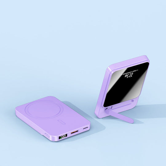 Chargeur Inductif Portable avec Support Intégré 0