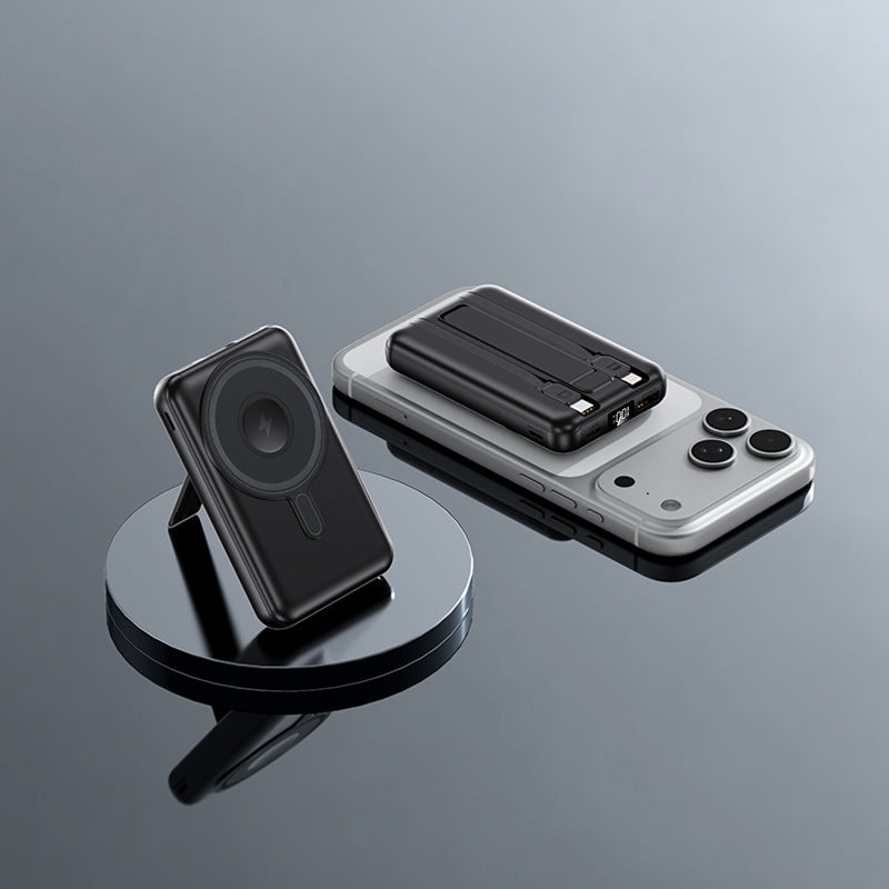 Chargeur Portable Multifonction avec Support Intégré pour Smartphones 3
