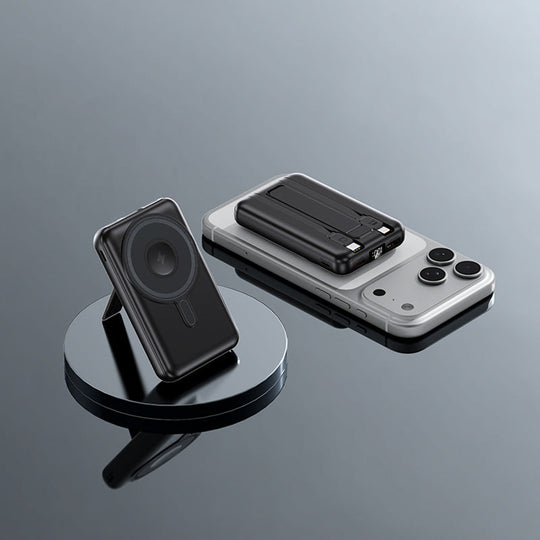 Chargeur Portable Multifonction avec Support Intégré pour Smartphones 3