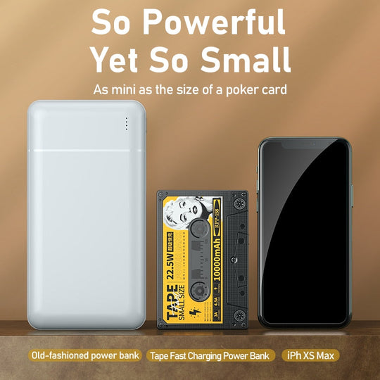 Chargeur Portable Rétro Cassette 2