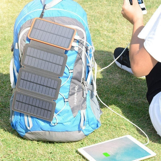 Chargeur Solaire Portable Pliable Pour Activités Extérieures 1