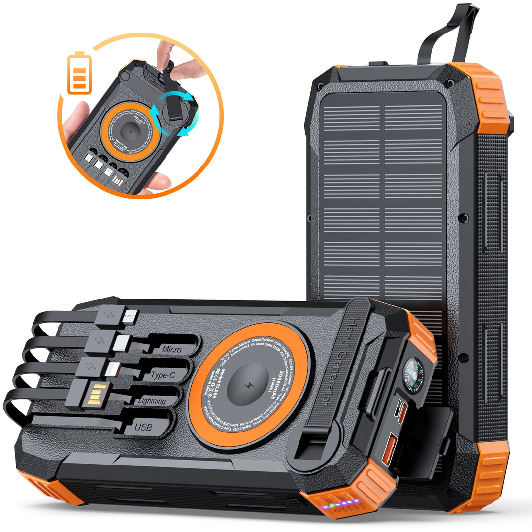 Chargeur Solaire Portable Rapide Pour Hommes Et Femmes 1