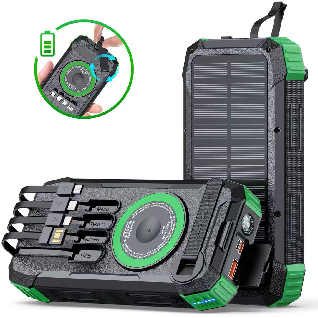 Chargeur Solaire Portable Rapide Pour Hommes Et Femmes 4