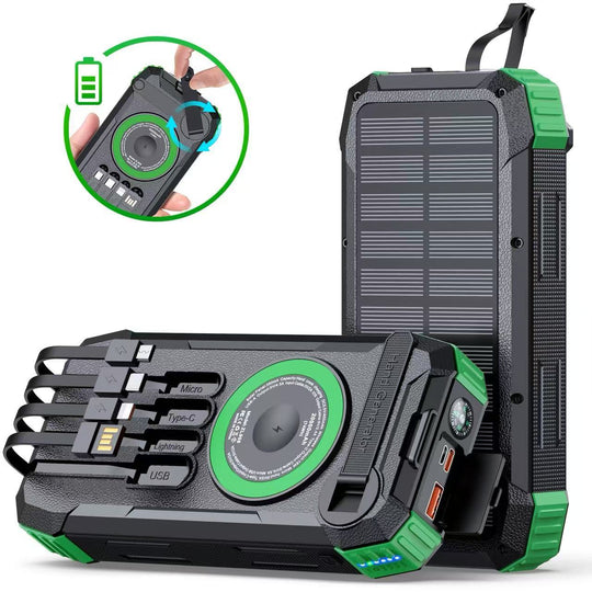 Chargeur Solaire Portable Rapide Pour Hommes Et Femmes 4