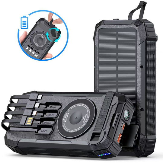 Chargeur Solaire Portable Rapide Pour Hommes Et Femmes 6