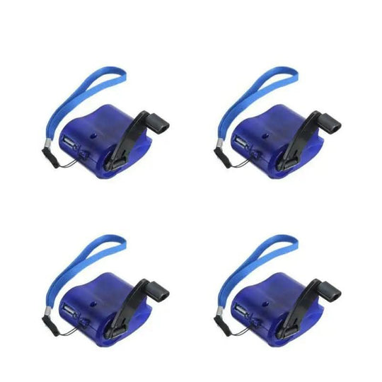 Chargeur d'Urgence Portable à Manivelle avec USB et LED 10