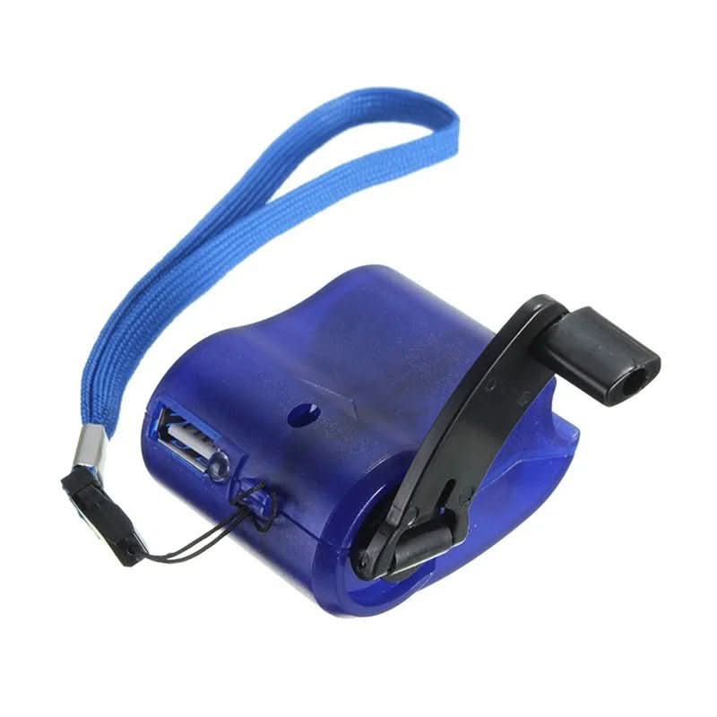 Chargeur d'Urgence Portable à Manivelle avec USB et LED 15