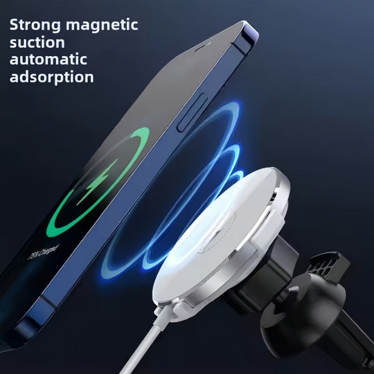Chargeur magnétique voiture unisexe pour smartphone sans fil 3