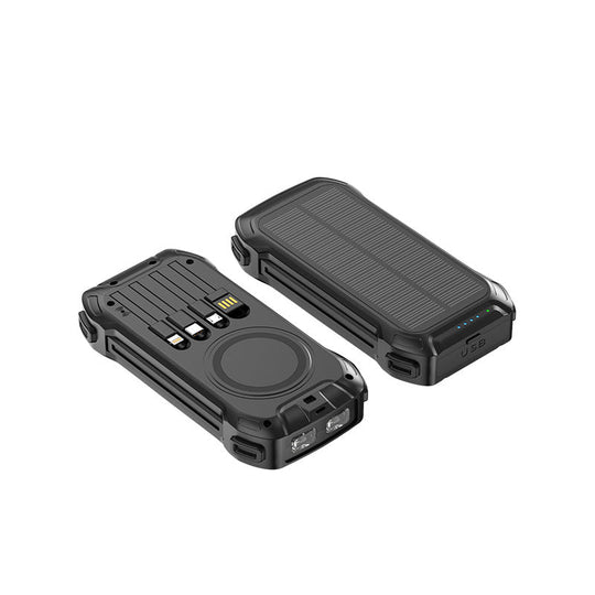 Chargeur solaire portable robuste pour activités en plein air 10