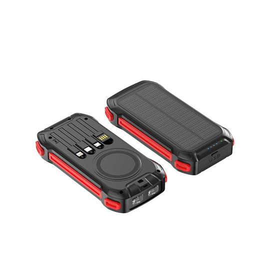 Chargeur solaire portable robuste pour activités en plein air 4