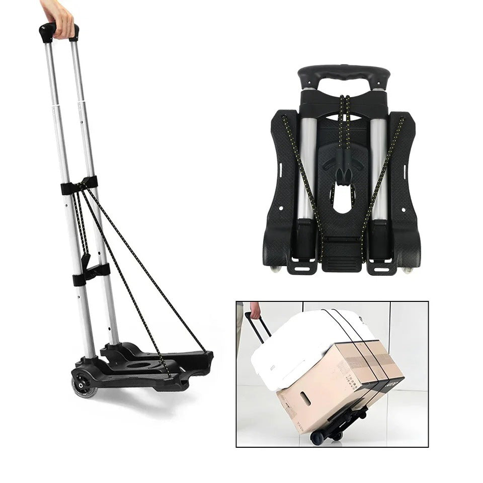 Chariot Pliable avec Poignée Télescopique 0