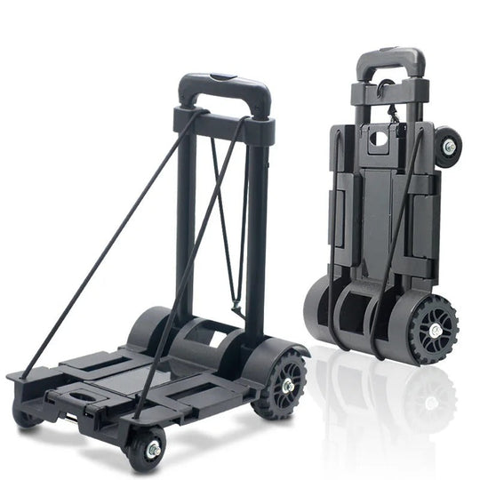 Chariot Pliable avec Poignée Télescopique 1
