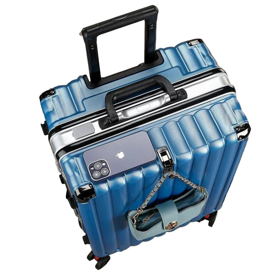 Chariot de voyage rigide multifonction avec port USB intégré 0
