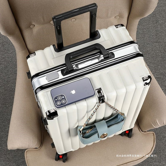 Chariot de voyage rigide multifonction avec port USB intégré 4