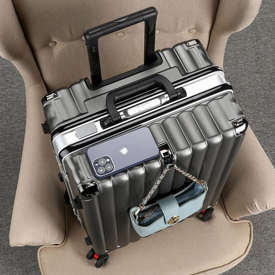 Chariot de voyage rigide multifonction avec port USB intégré 6