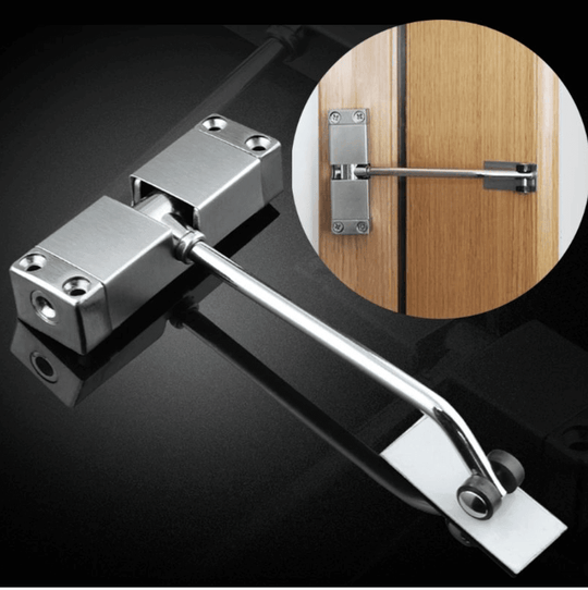 Charnière de Porte Automatique Réglable en Acier Inoxydable 0