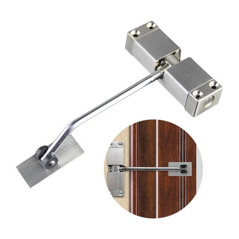 Charnière de Porte Automatique Réglable en Acier Inoxydable 2