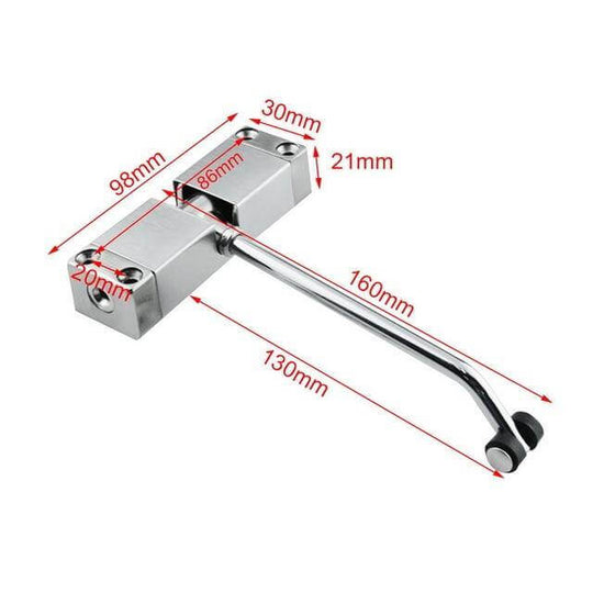 Charnière de Porte Automatique Réglable en Acier Inoxydable 4
