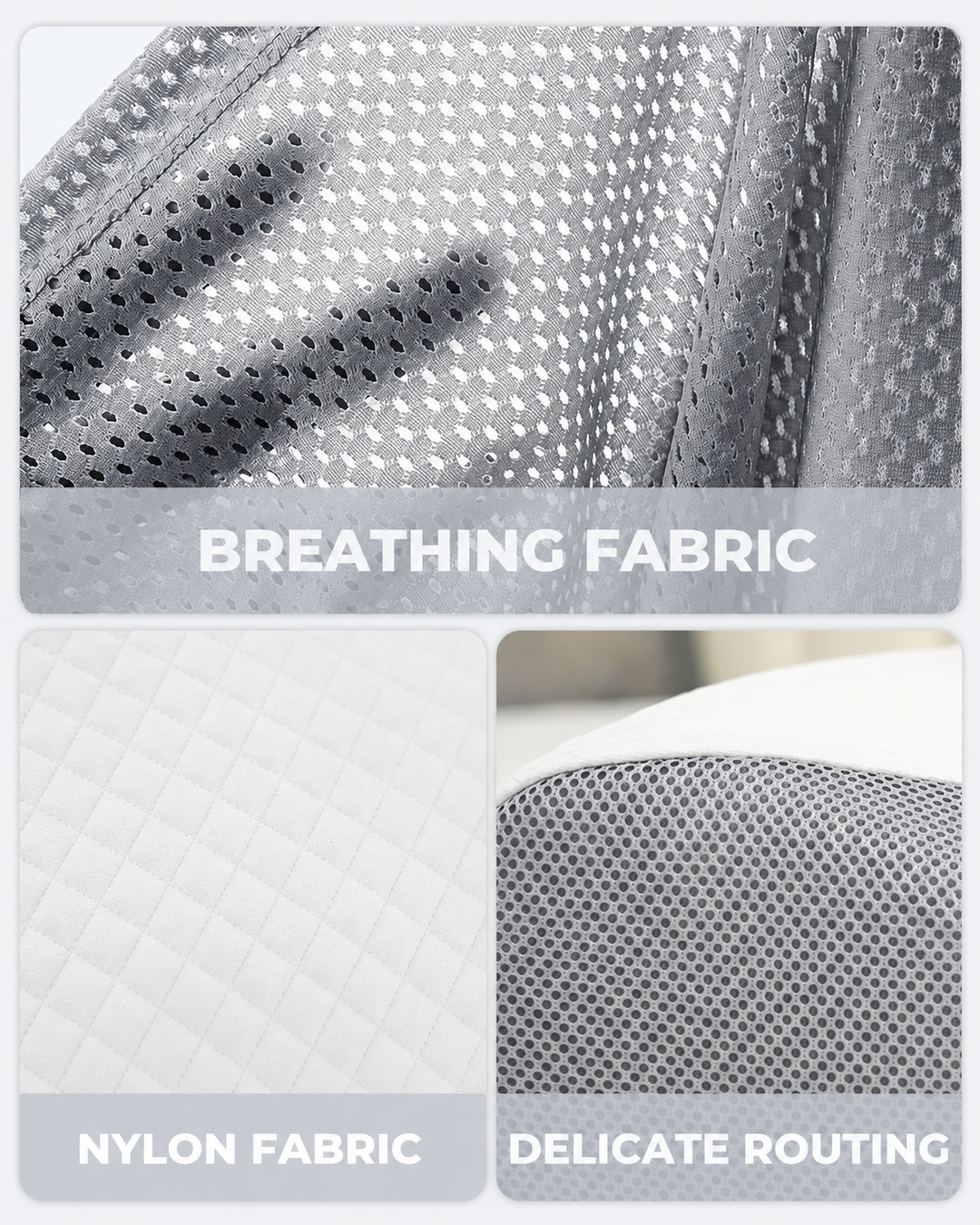 Oreiller Mémoire de Forme Ergonomique Anti-Ronflement pour un Sommeil Réparateur