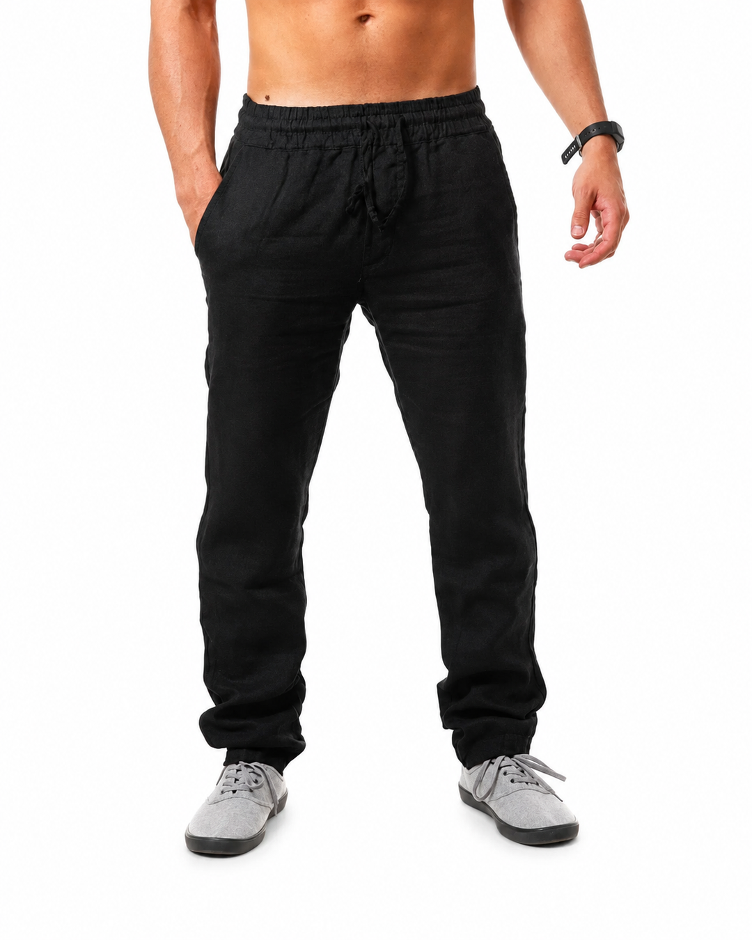 Pantalon de fitness décontracté et respirant pour homme