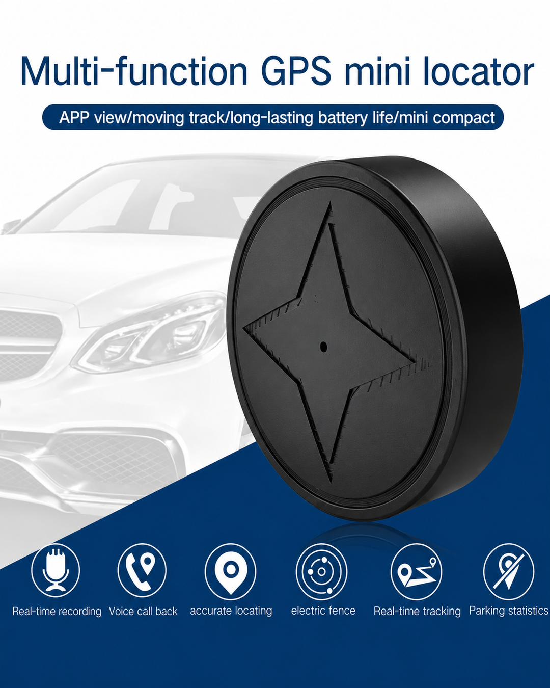 Traceur GPS Magnétique pour Véhicules et Objets de Valeur