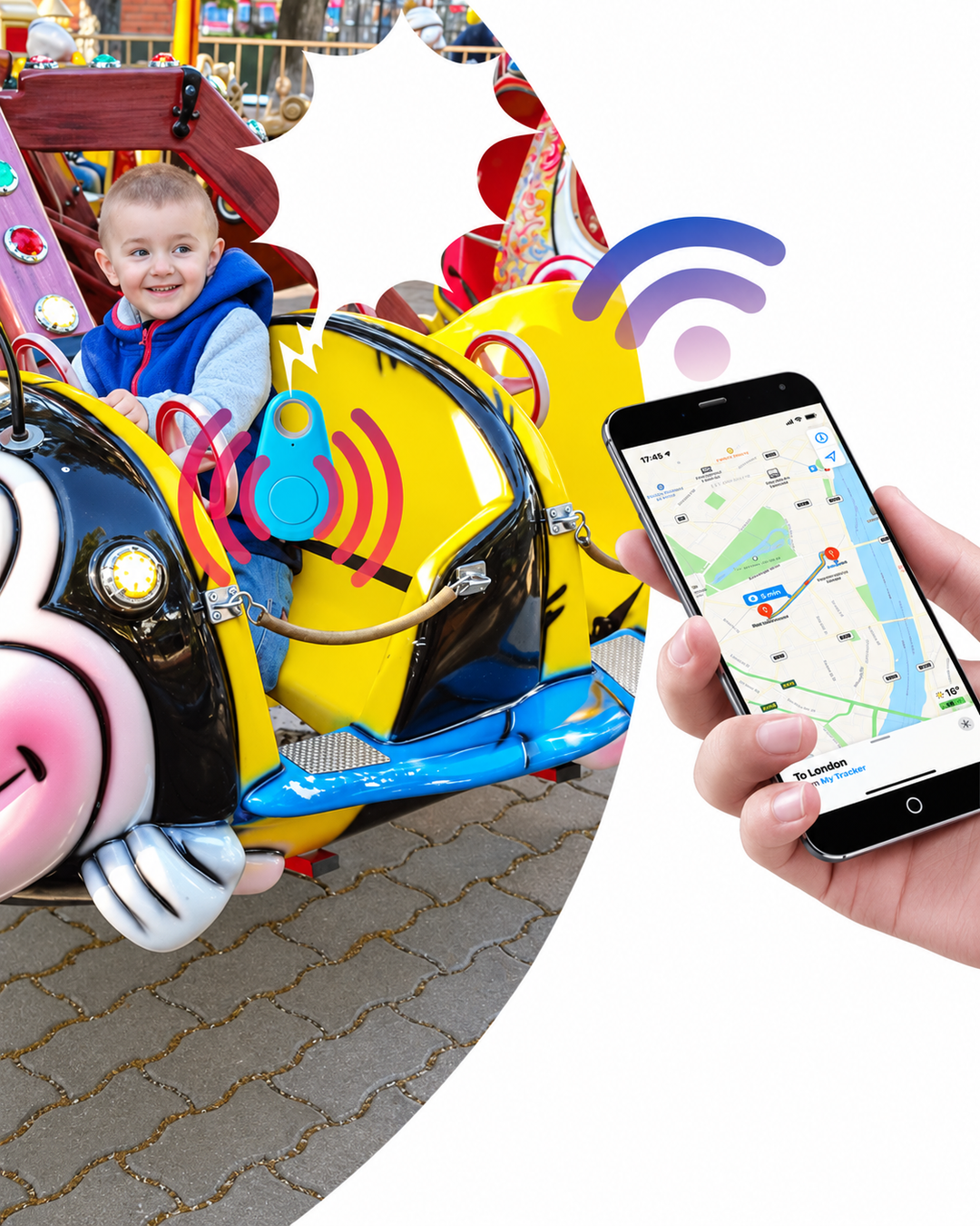 Suivi GPS pour Animaux de Compagnie Compact