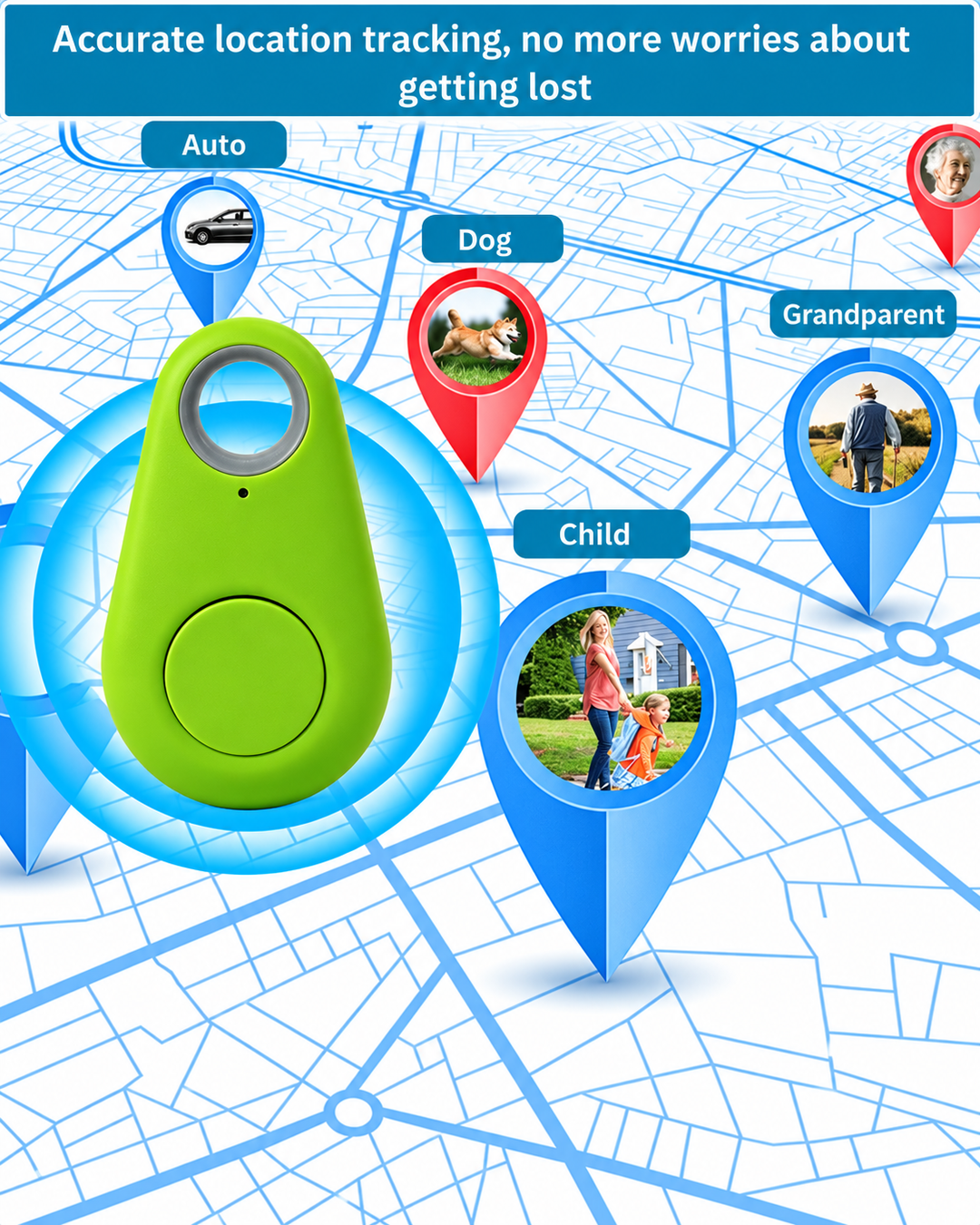 Suivi GPS pour Animaux de Compagnie Compact