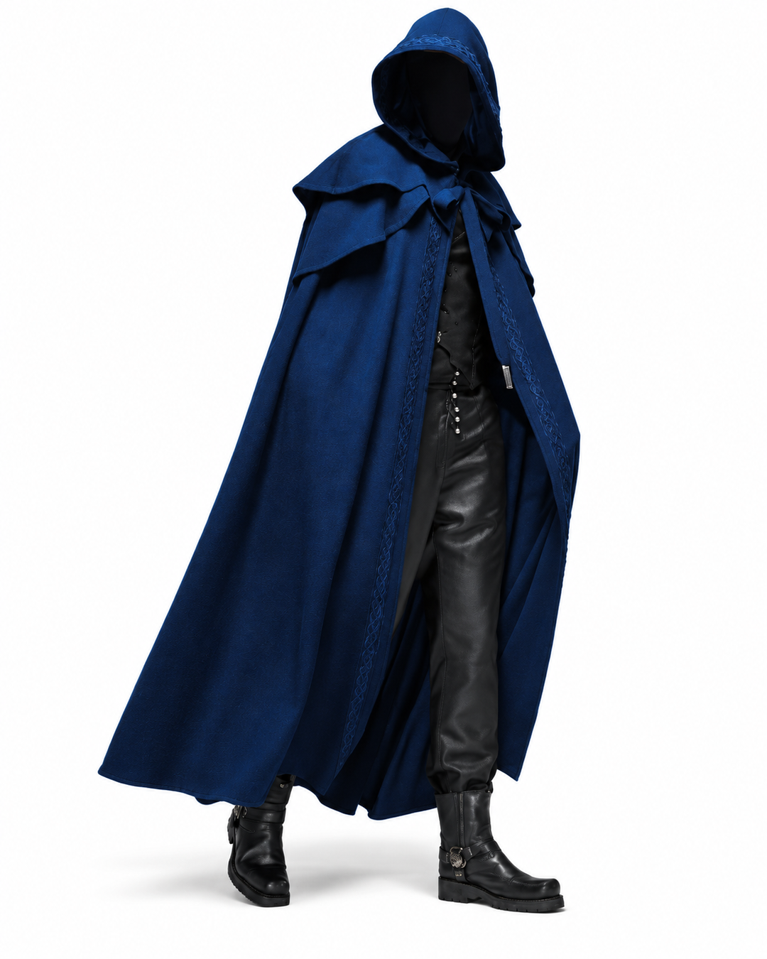 Manteau à Capuche Unisexe Gothique