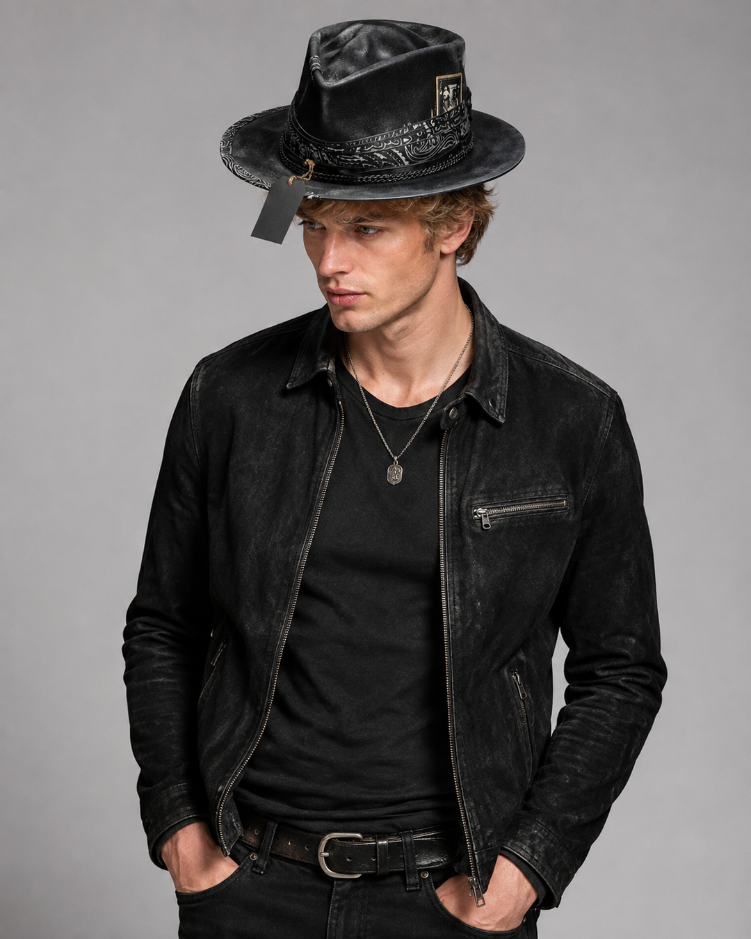 Chapeau d'Automne Tête de Mort Artisan