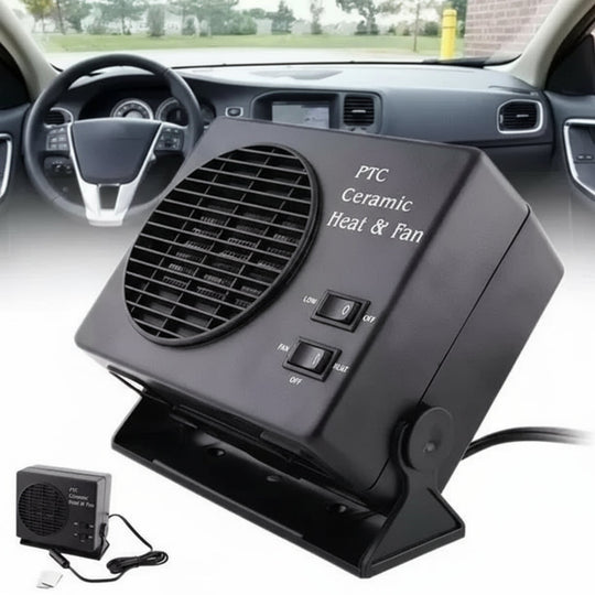 Chauffage 12V Pour Voiture Portable Avec Thermostat Dégivrage Instantané 4