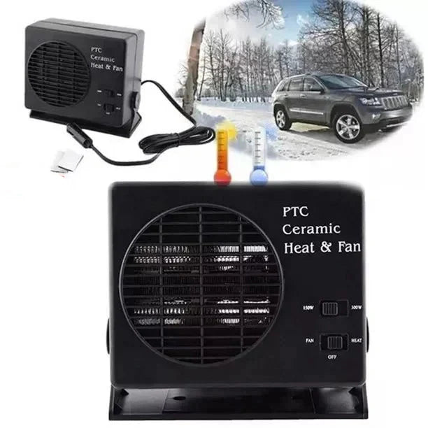 Chauffage 12V Pour Voiture Portable Avec Thermostat Dégivrage Instantané 5