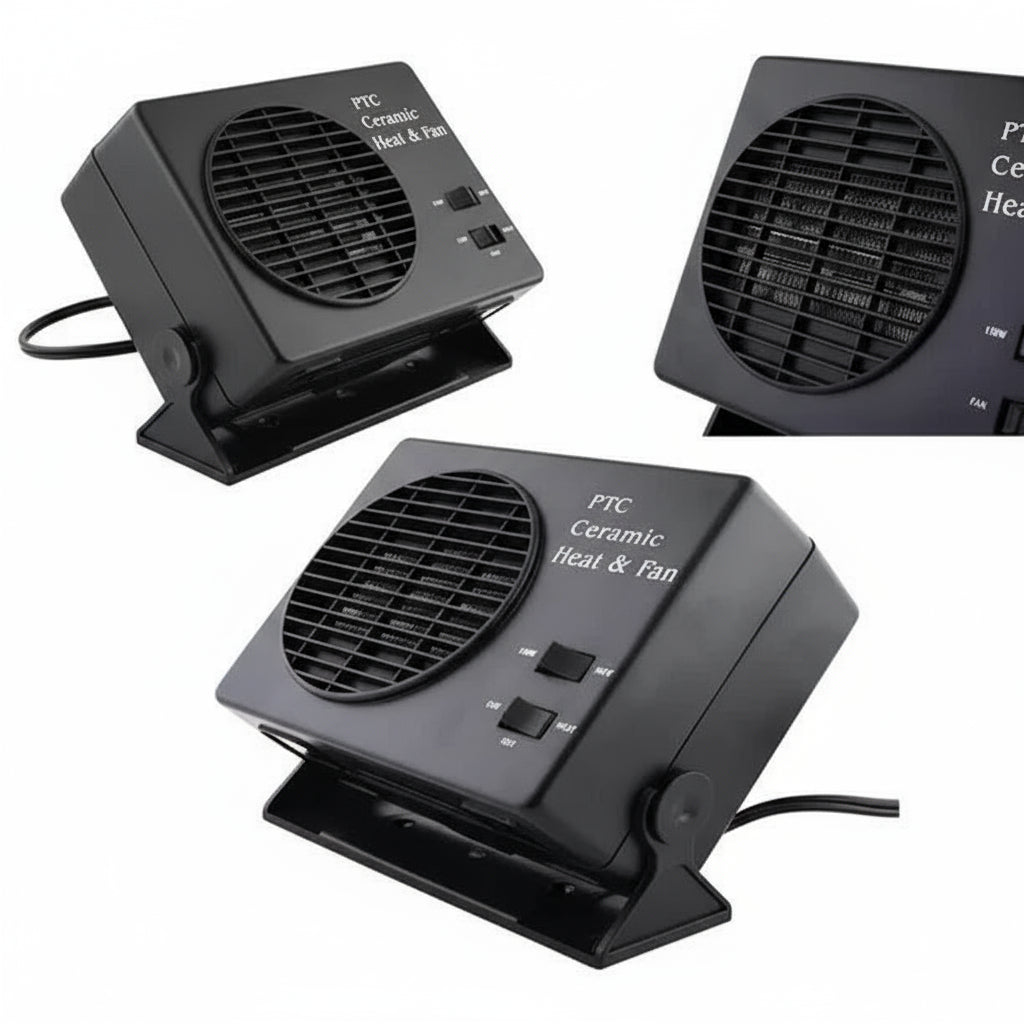 Chauffage 12V Pour Voiture Portable Avec Thermostat Dégivrage Instantané 6