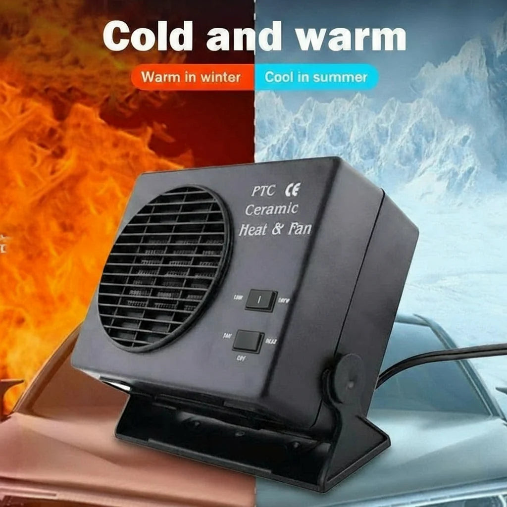 Chauffage portable pour voiture avec thermostat automatique 12 V 1