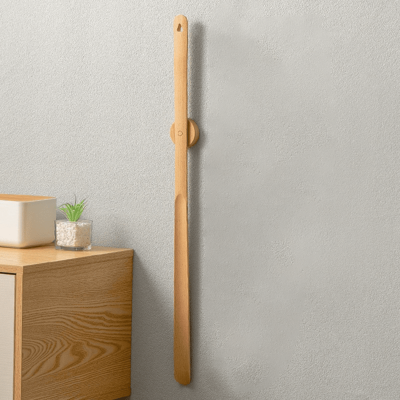 Chausse-pied Long en Bois pour un Enfilage Facile 8