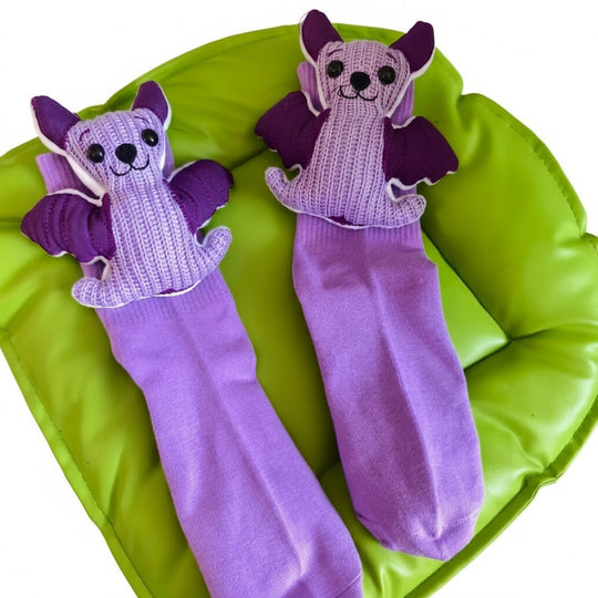 Chaussettes Antidérapantes Unisexes Douillettes avec Motif Animal 3D 14