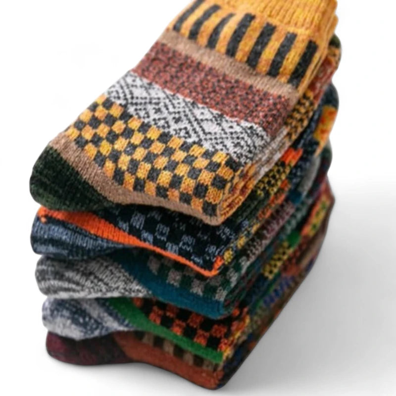 Chaussettes Unisexes d'Hiver Confortables en Mélange Respirant