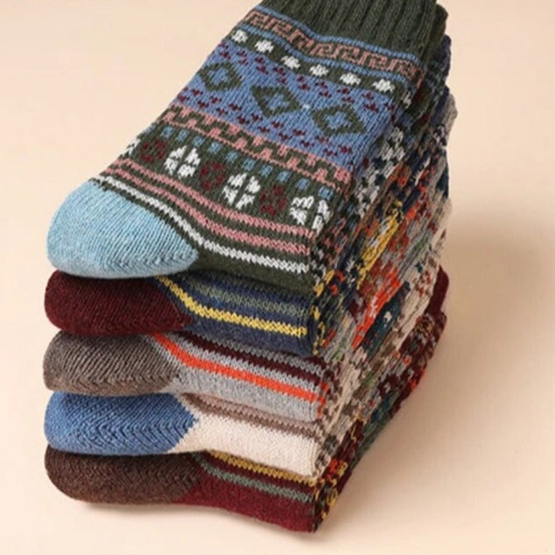 Chaussettes Unisexes d'Hiver Confortables en Mélange Respirant 1